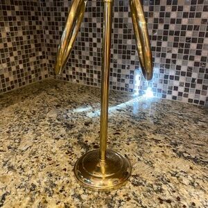 Elegant Gold Paper Towel Holder